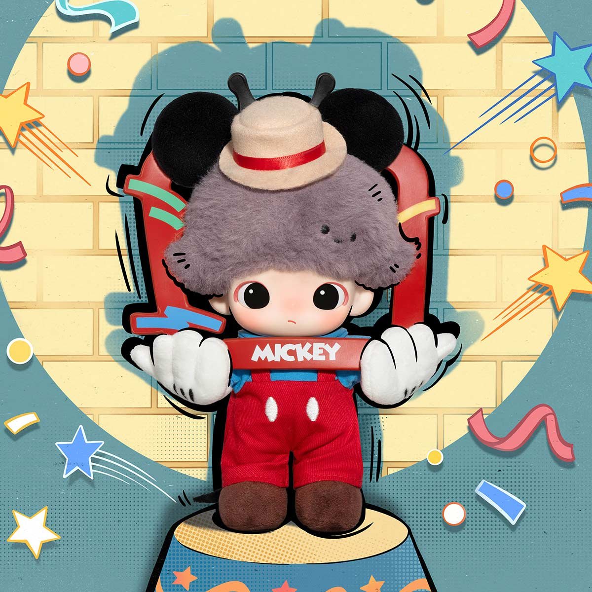 DIMOO WORLD × DISNEY Series-Vinyl Plush Keychain Blind Box | POP