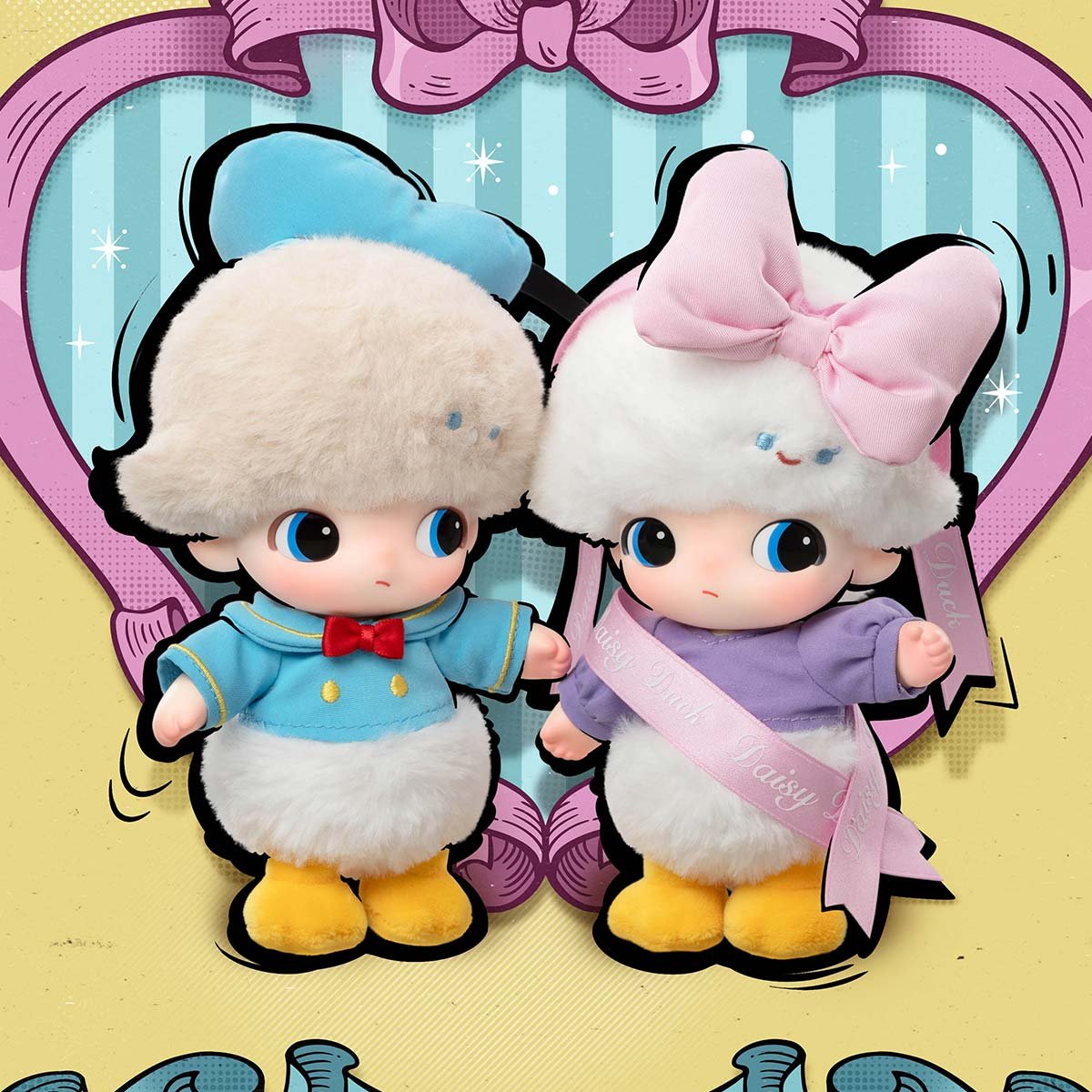 DIMOO WORLD × DISNEY シリーズ ぬいぐるみキーチェーン DIMOO WORLD × DISNEY シリーズ ぬいぐるみキーチェーン | ポップマート