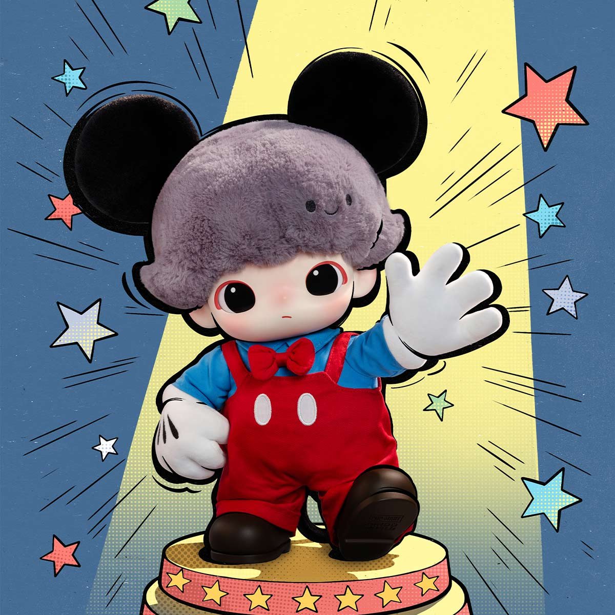 DIMOO WORLD × DISNEY Mickey ぬいぐるみバッグ | POP MART (Japan)