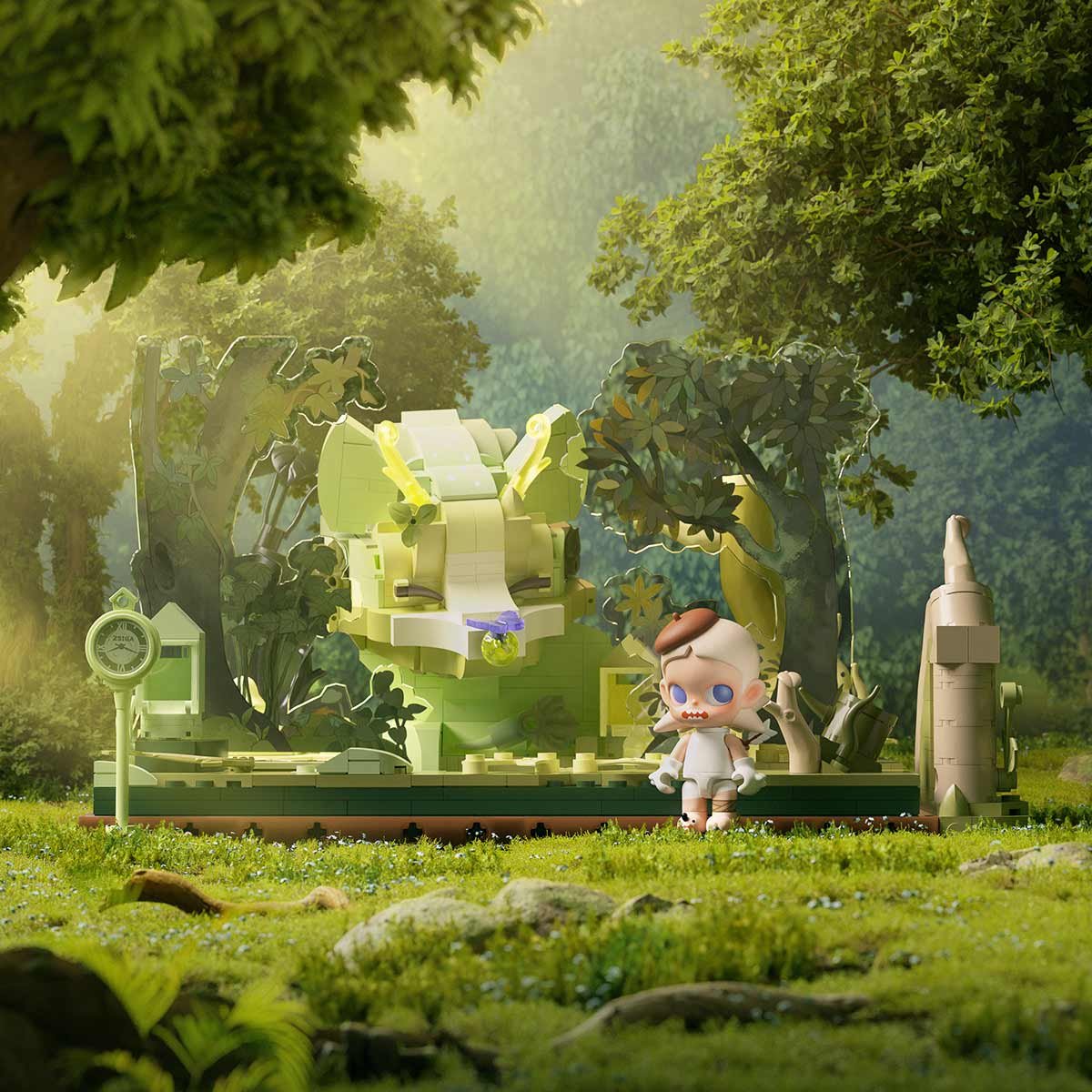 ZSIGA Walking Into The Forest シリーズ ブロック | ポップマート