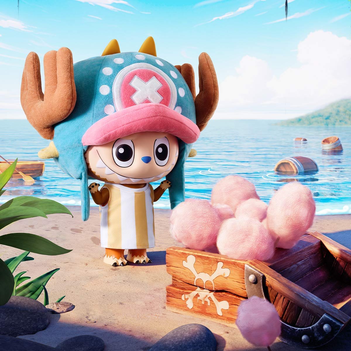 その他 POPMART MEGA LABUBU400% TonyTony Chopper MEGA LABUBU 400% TONY TONY CHOPPER | POP MART (Australia)