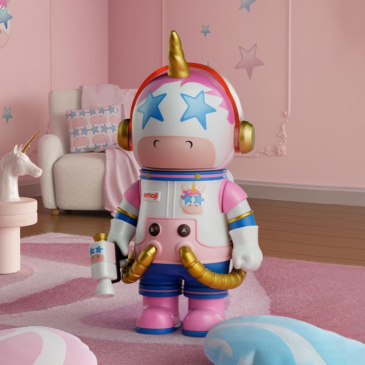 MEGA SPACE MOLLY 100% × emoji シリーズ | POP MART (Japan)