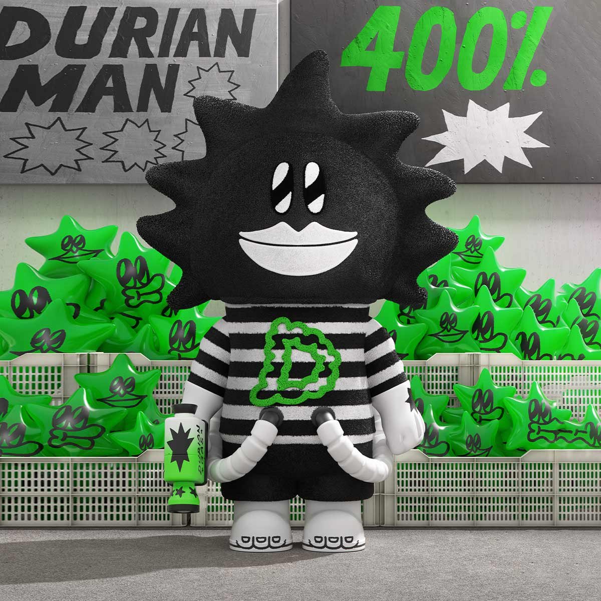 MEGA SPACE MOLLY 400% LALA COMPANY - Durian Man | POP MART (Australia)