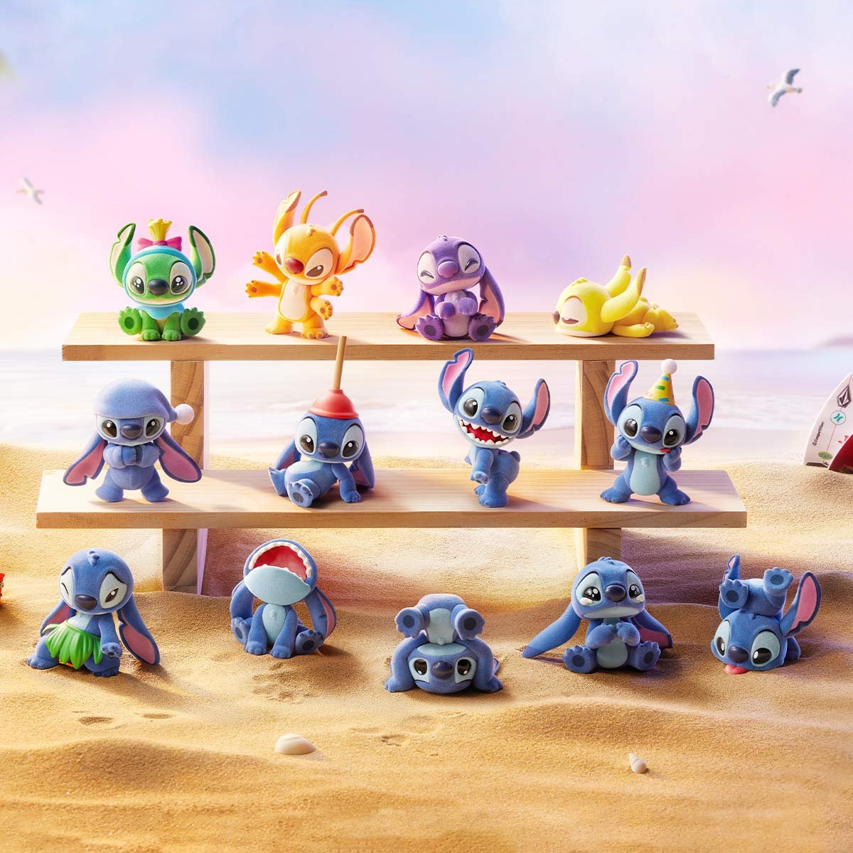 Disney Stitch Little Emotions Series Figures | POP MART (Indonesia)