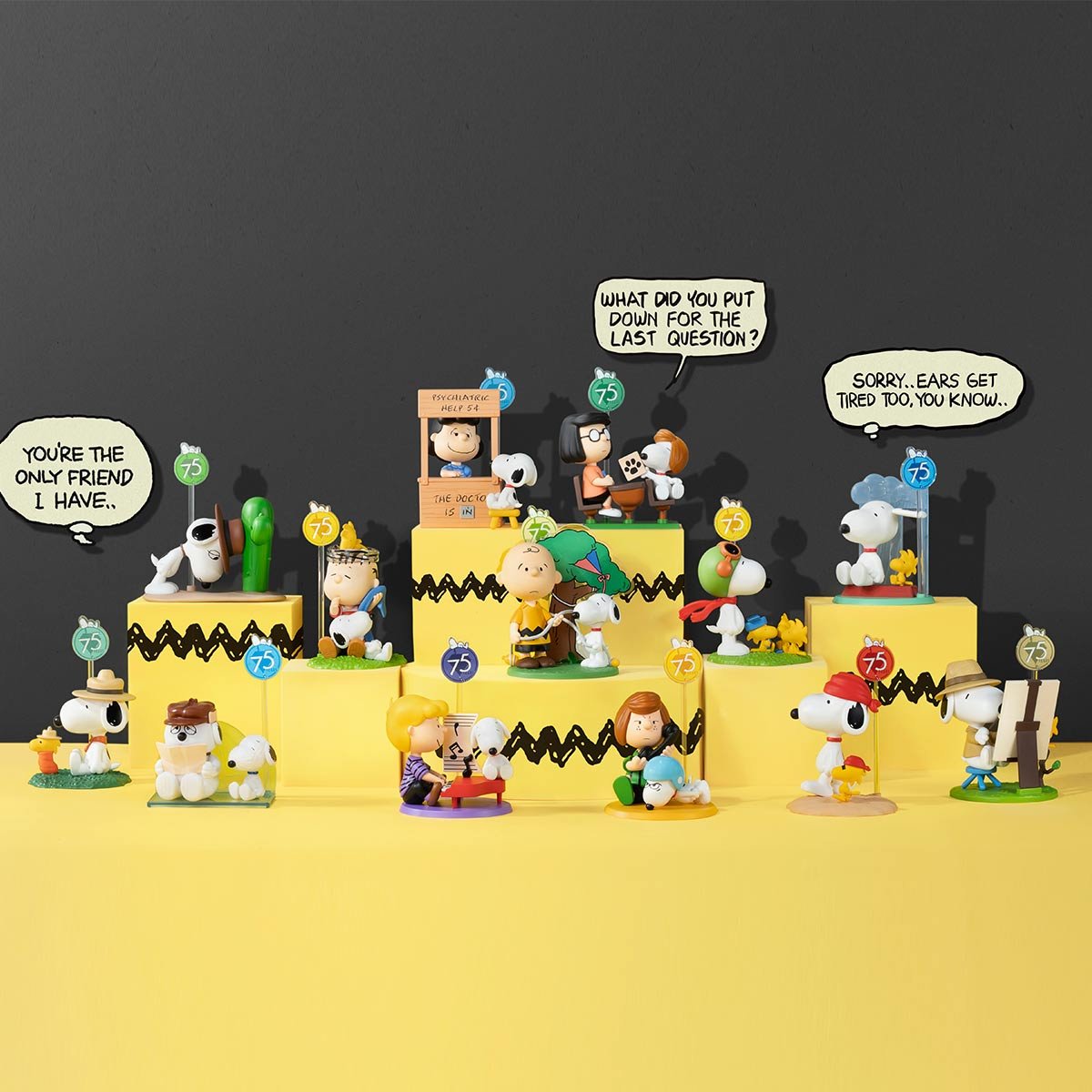 Peanut75thAnniversary スヌーピーコミックスライフ　シリーズ Peanuts 75th Anniversary スヌーピー コミック ライフ シリーズ | POP