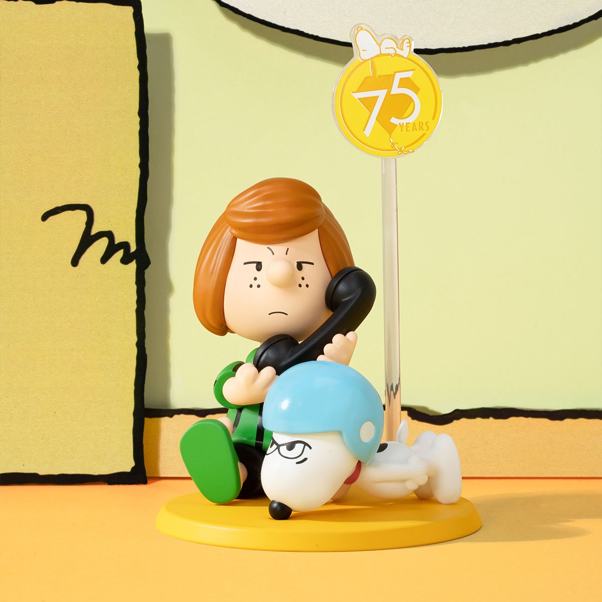 Peanuts 75th Anniversary スヌーピー コミック ライフ シリーズ | POP