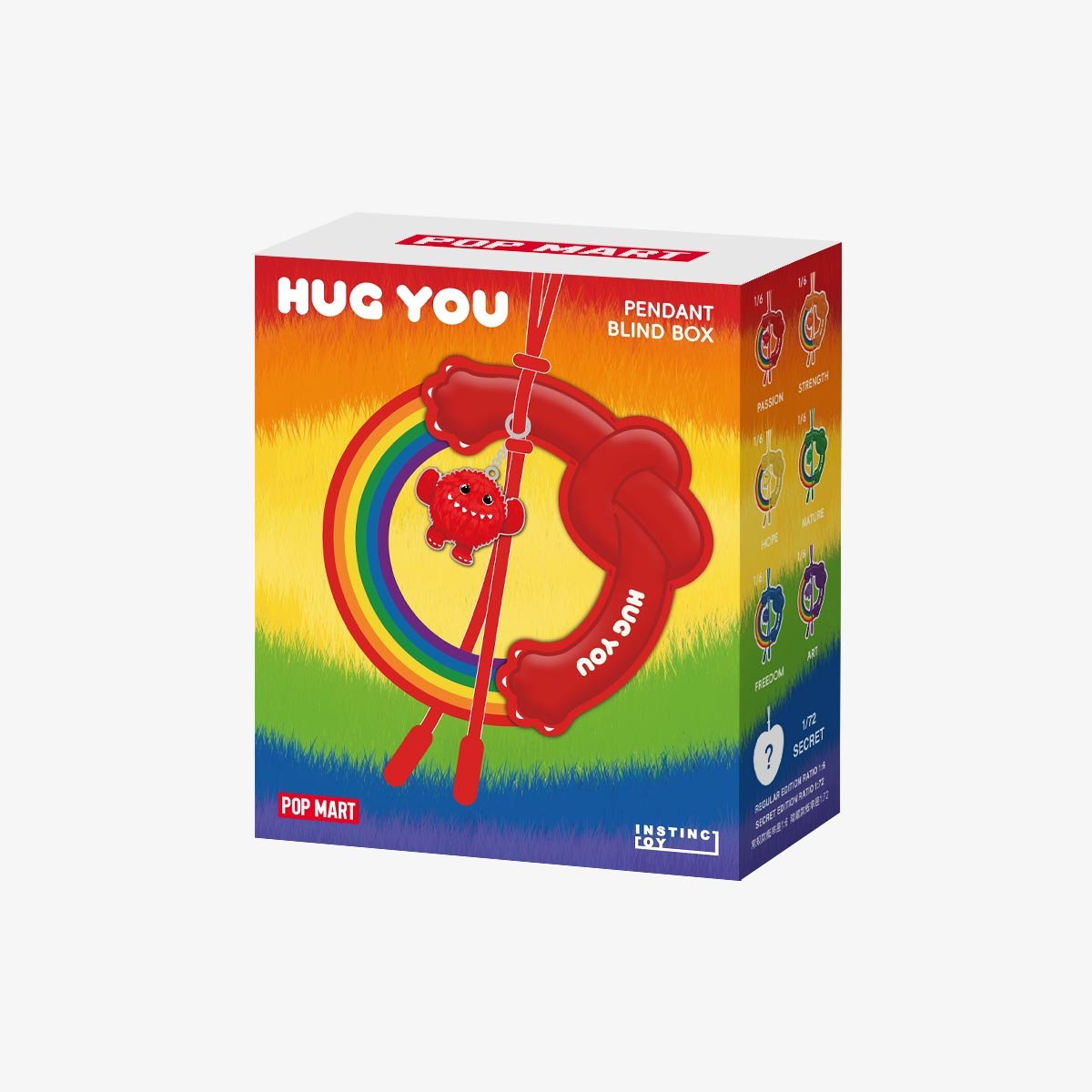 INSTINCTOY HUG YOU シリーズ ペンダント | ポップマート
