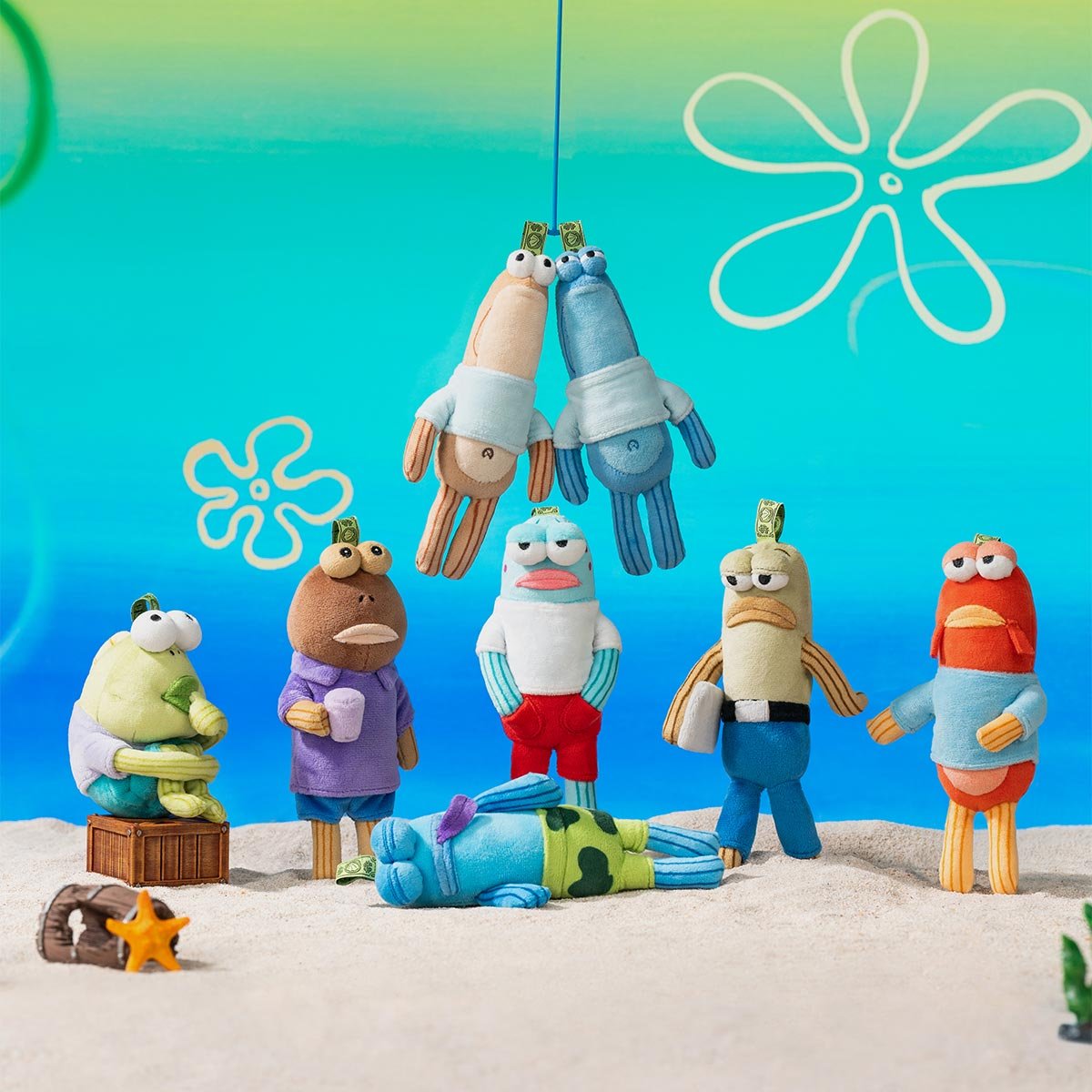 SpongeBobBikiniBottomBuddiesおかしなぬいぐるみ SpongeBob Bikini Bottom Buddies おかしなぬいぐるみシリーズ | POP