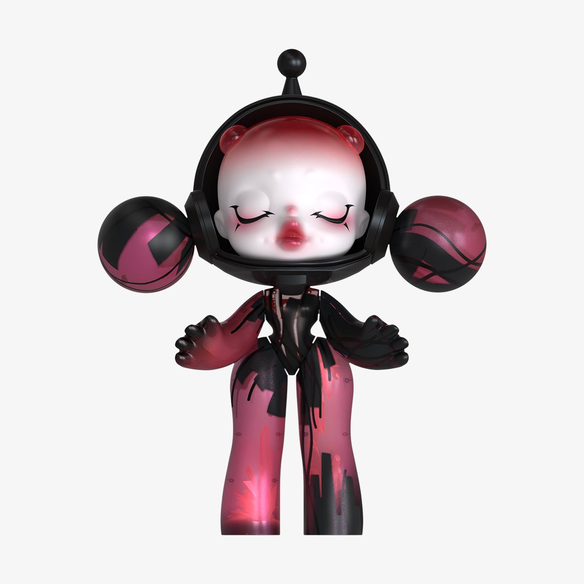 MEGA α SKULLPANDA 400% Red Crystal | POP MART (Japan)