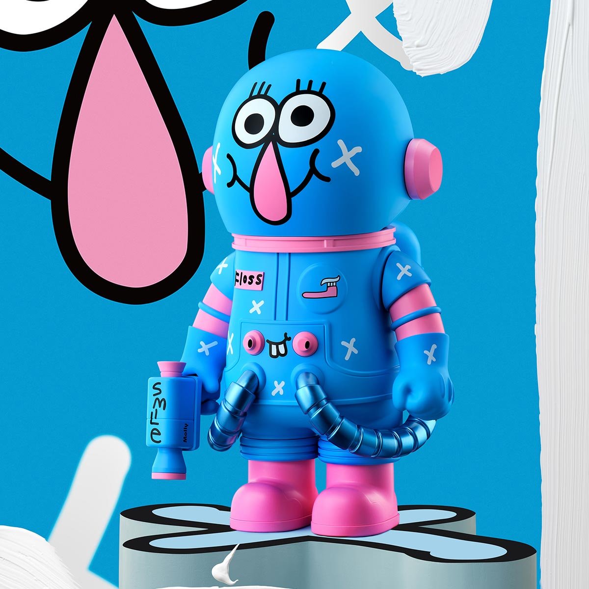 MEGA SPACE MOLLY 400% JON BURGERMAN SPACE CADETS Series | POP MART