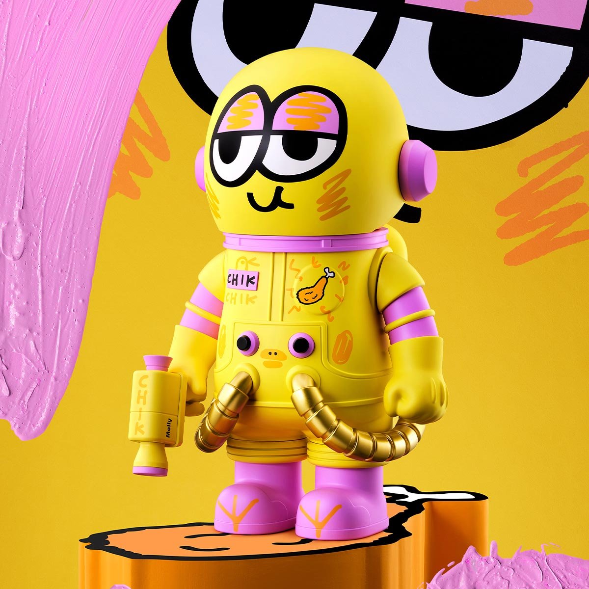 MEGA SPACE MOLLY 400% JON BURGERMAN SPACE CADETS Series | POP MART