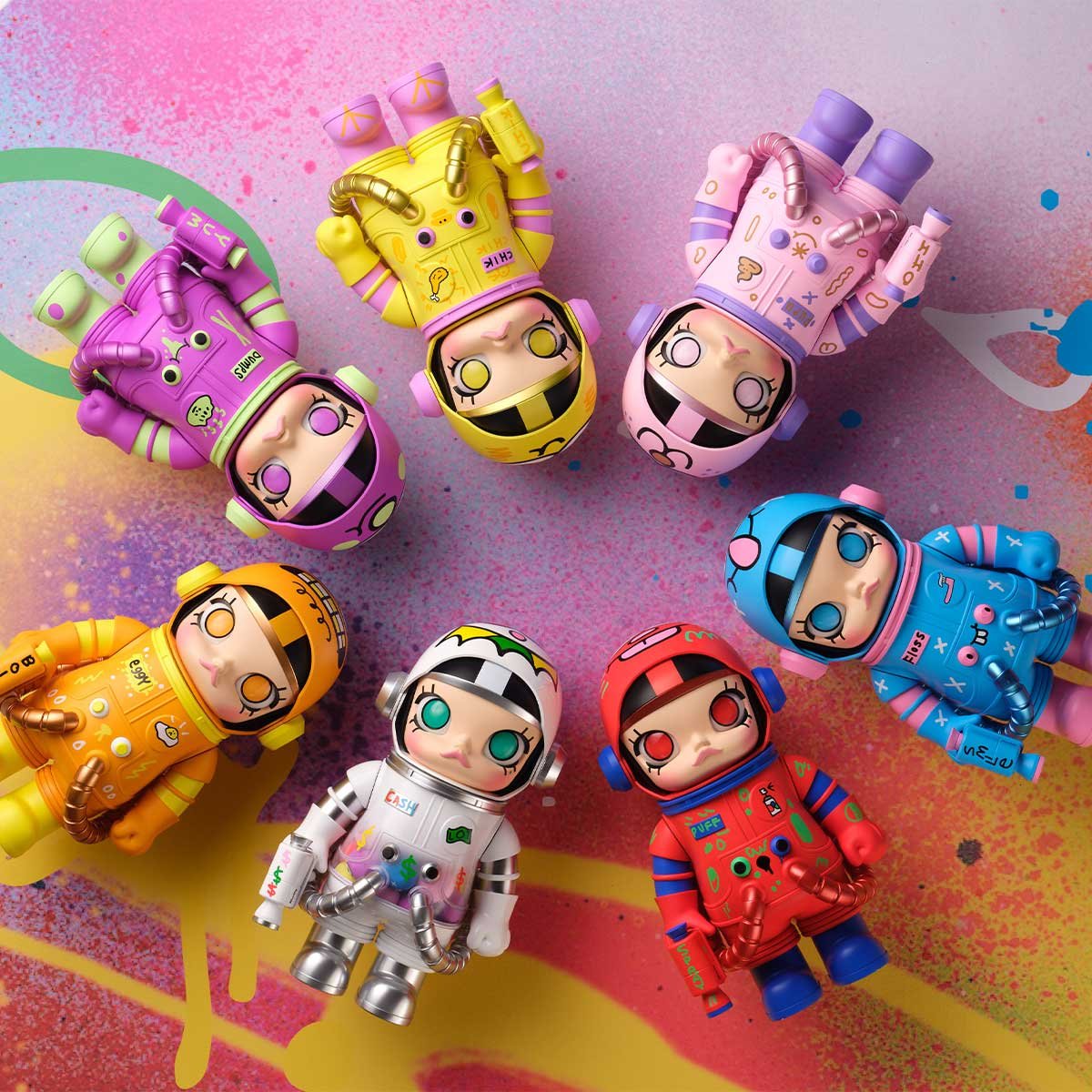 MEGA SPACE MOLLY 400% JON BURGERMAN SPACE CADETS Series | POP MART