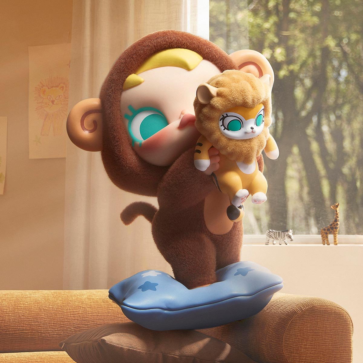 Baby Molly & Baby Tabby Series Figures | POP MART (Singapore)