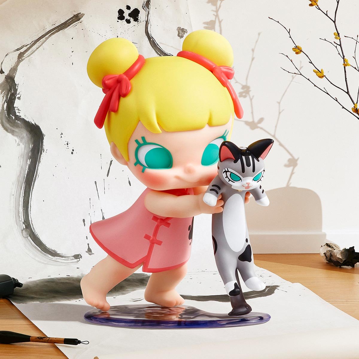 Baby Molly & Baby Tabby Series Figures | POP MART (Singapore)