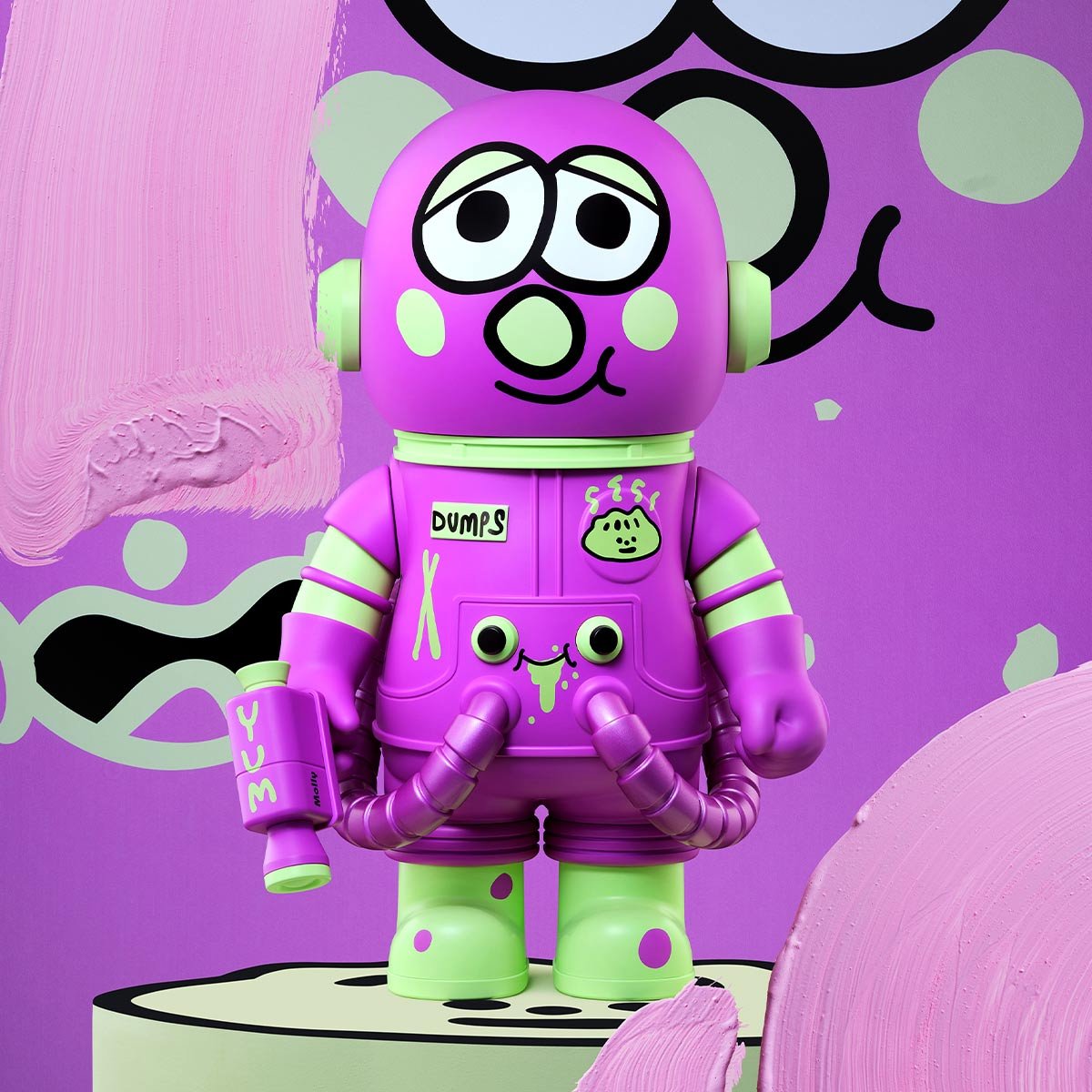 MEGA SPACE MOLLY 400% JON BURGERMAN SPACE CADETS シリーズ | POP