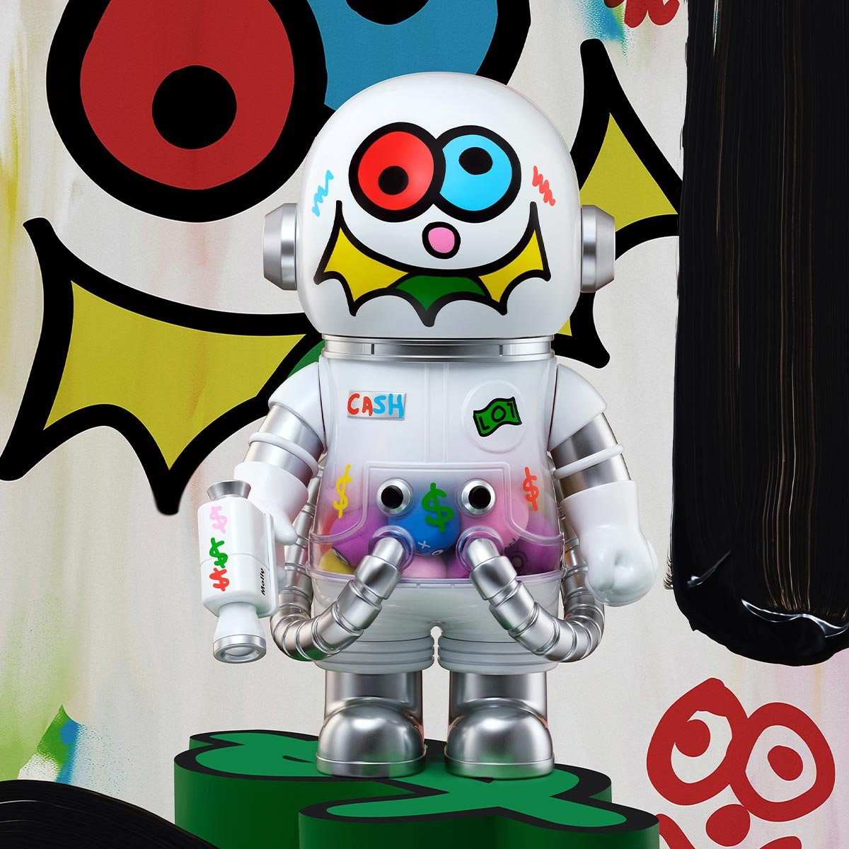 MEGA SPACE MOLLY 400% JON BURGERMAN SPACE CADETS シリーズ | POP