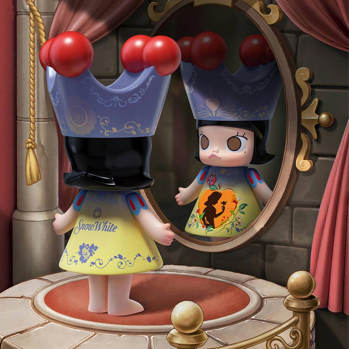 MEGA ROYAL MOLLY 1000% Snow White | POP MART (Singapore)