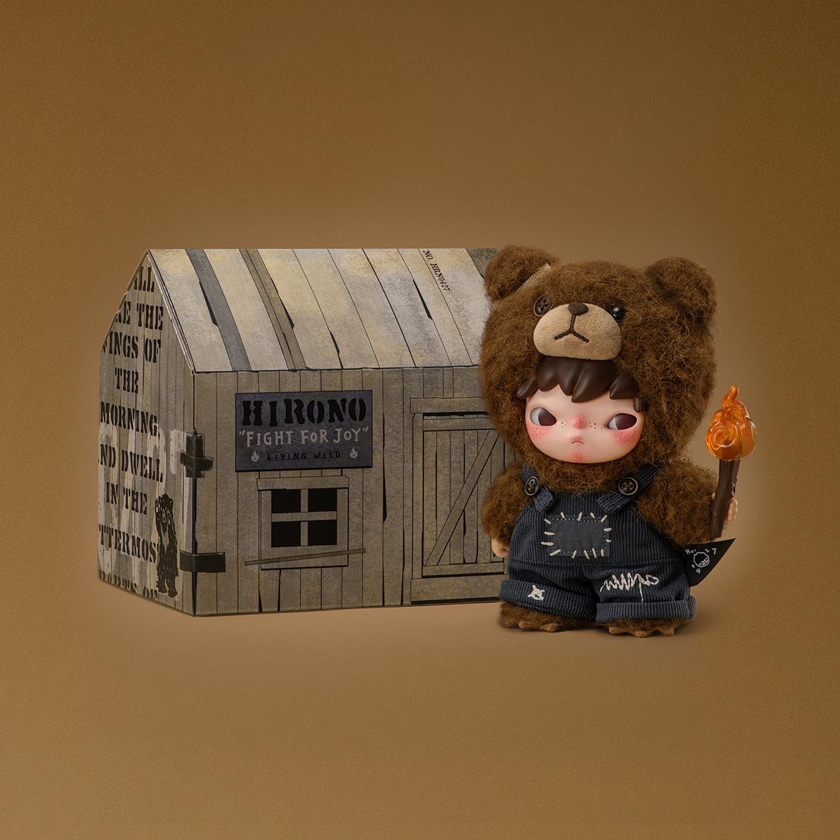 Hirono Living Wild-Fight for Joy Plush Doll | POP MART (Singapore)