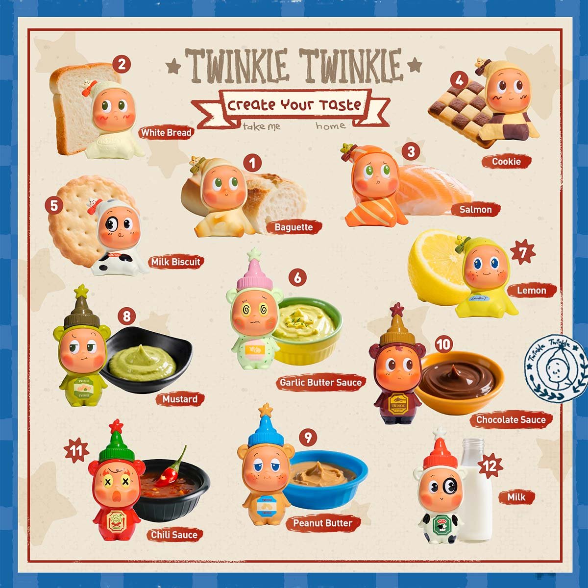 新品未使用POPMART Twinkle Twinkle 1アソート9BOX入り Twinkle Twinkle Create Your Taste Series Figures | POP MART (New