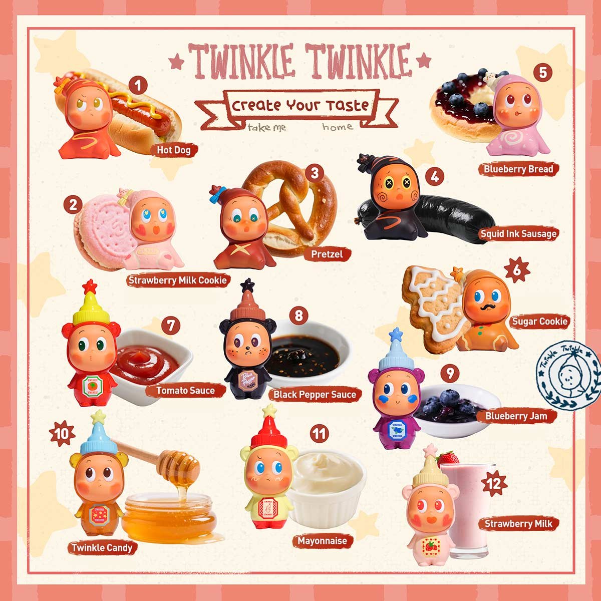 Twinkle Twinkle Create Your Taste Series Figures | POP MART