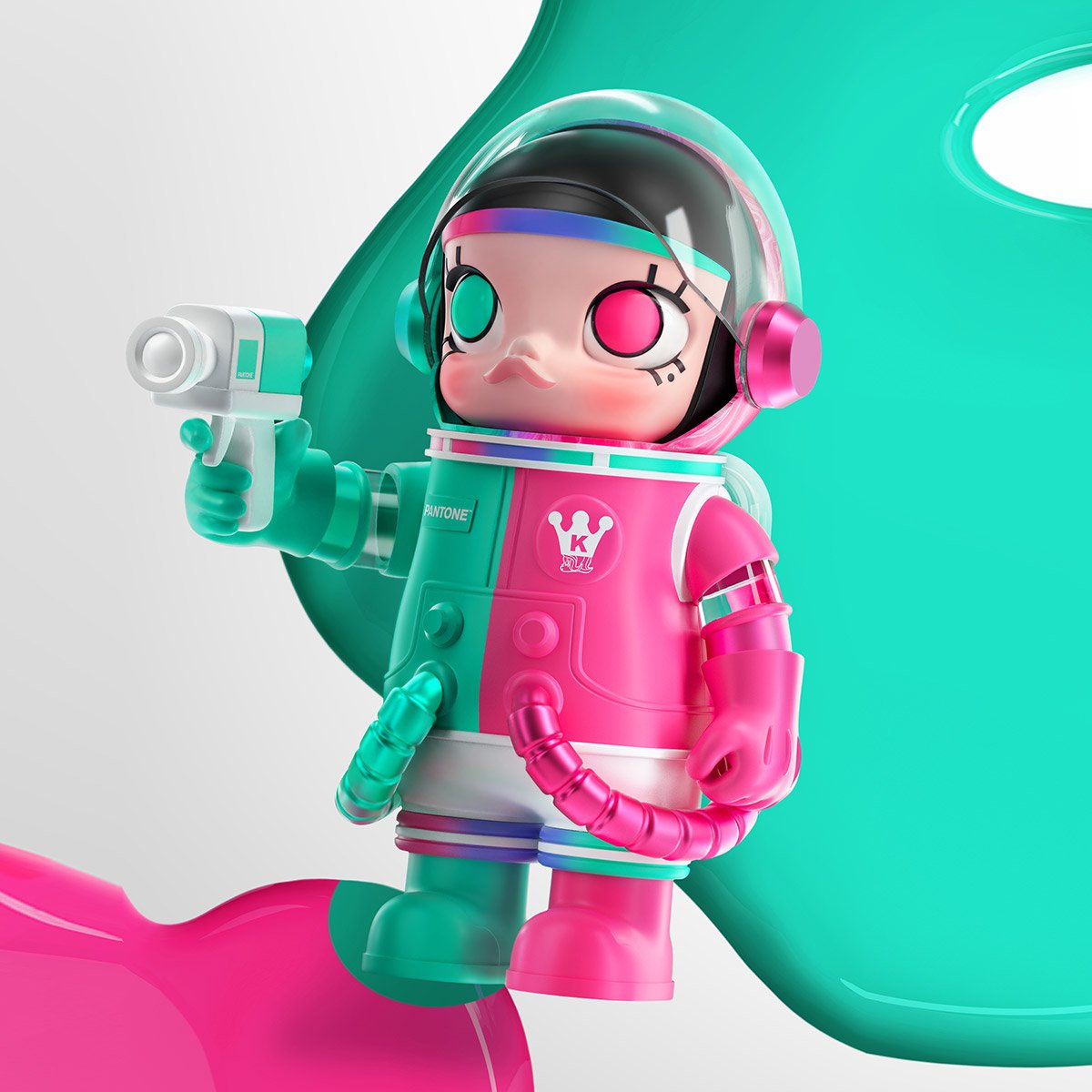 MEGA SPACE MOLLY 1000% PANTONE | ポップマート