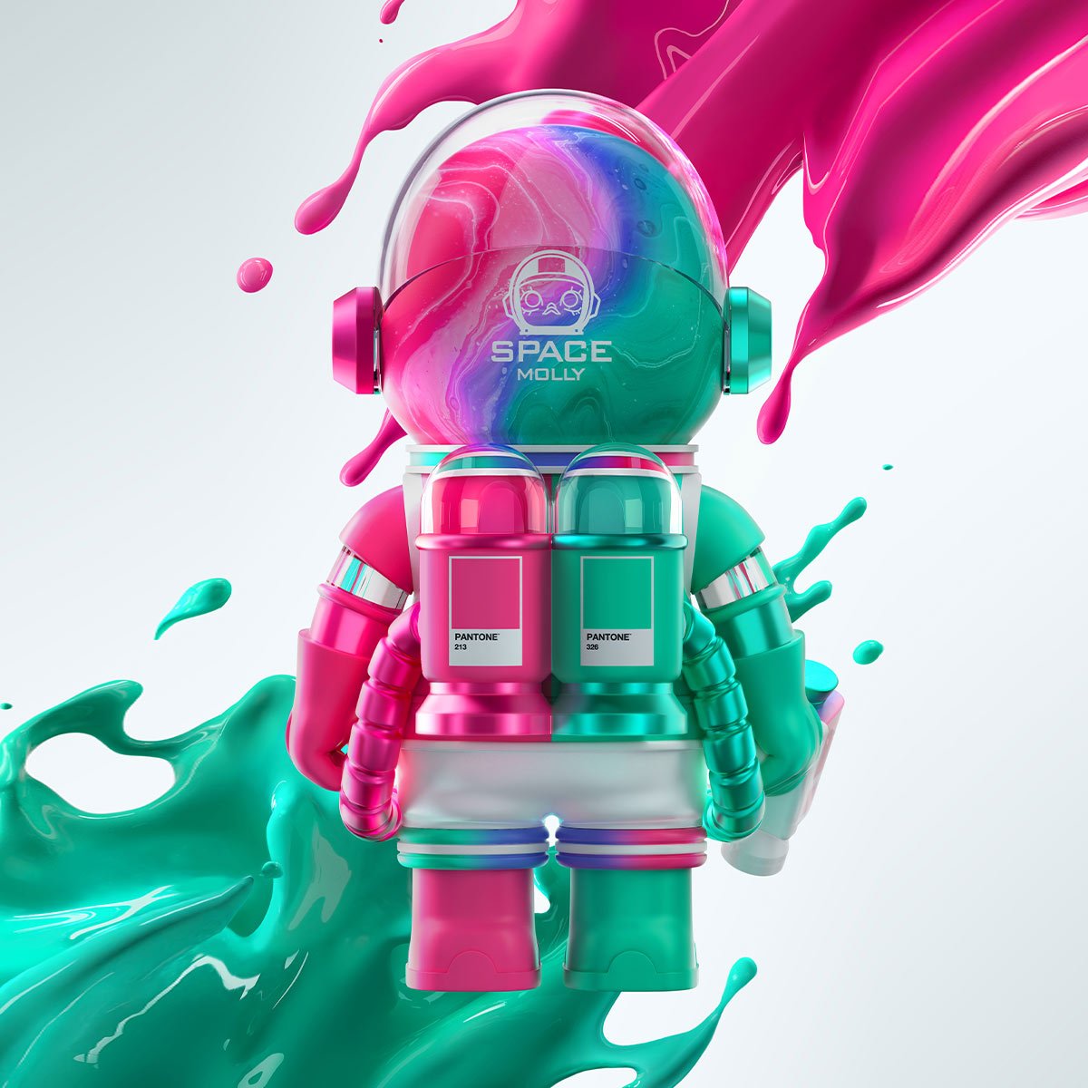 MEGA SPACE MOLLY 1000% PANTONE | ポップマート