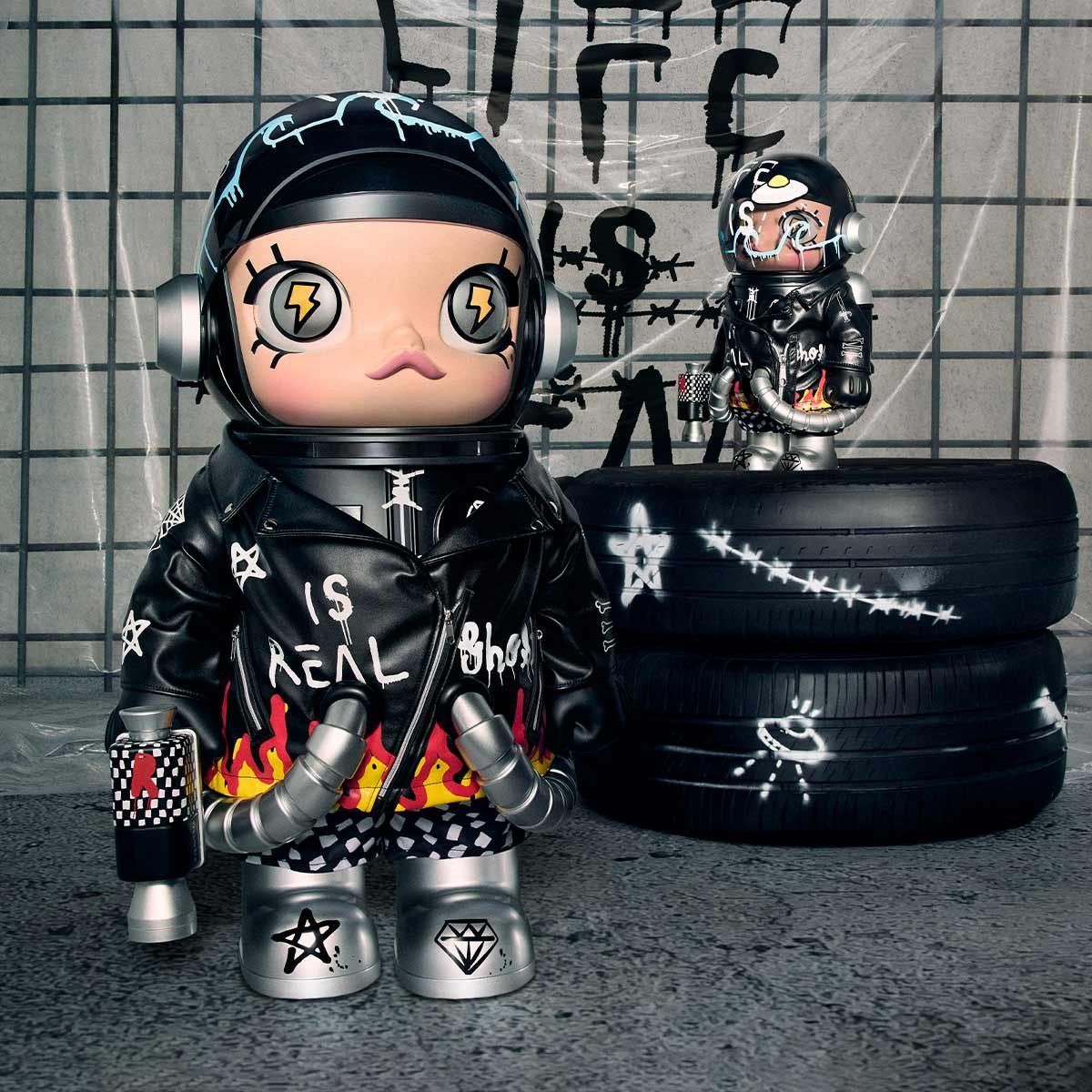 MEGA SPACE MOLLY 1000% Trevor Andrew2.0 | POP MART (Malaysia)