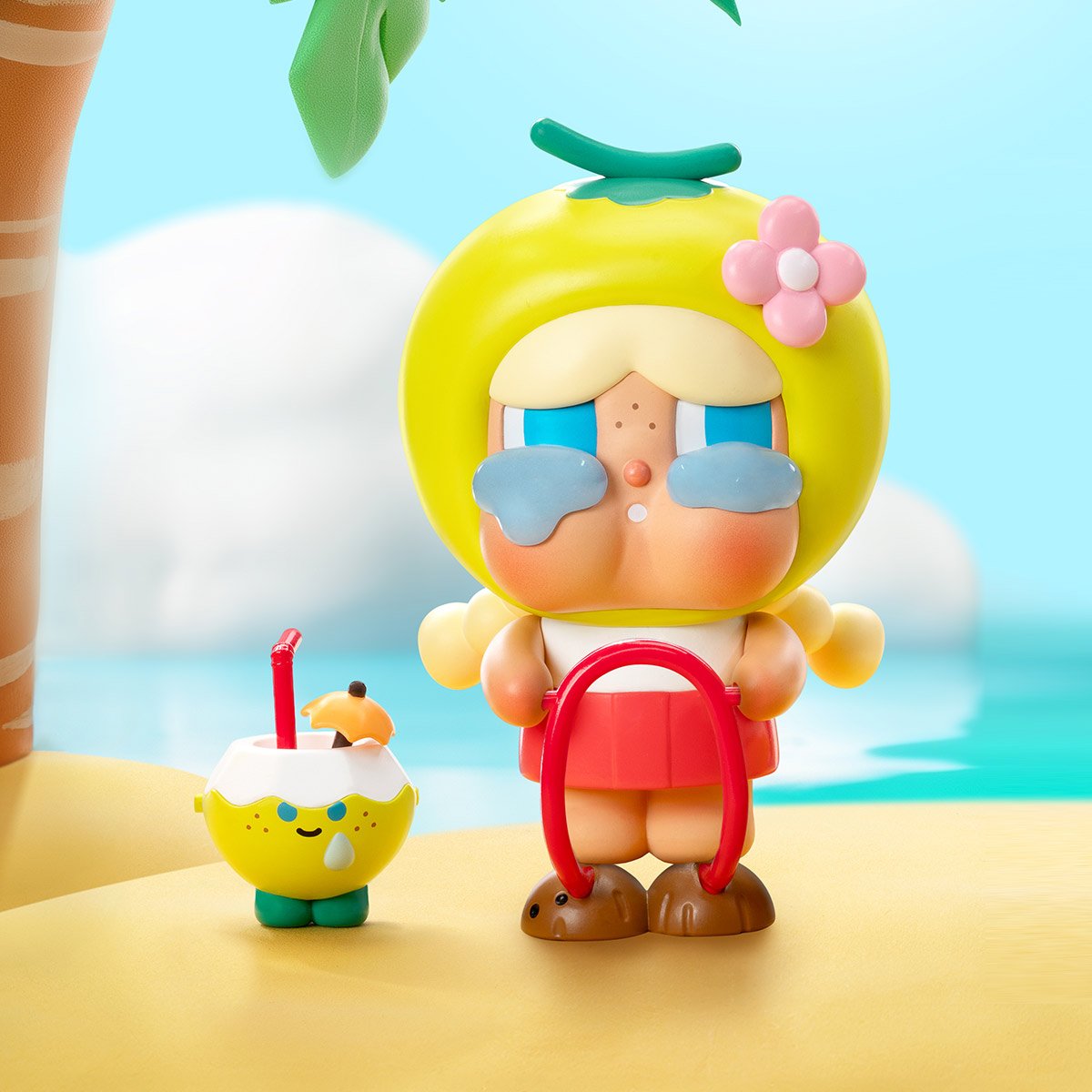 Crybaby Coconut フィギュア グリーン | ポップマート