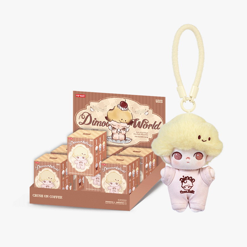 DIMOO Crush on Coffee Series-Vinyl Plush Blister Pack | ポップマート