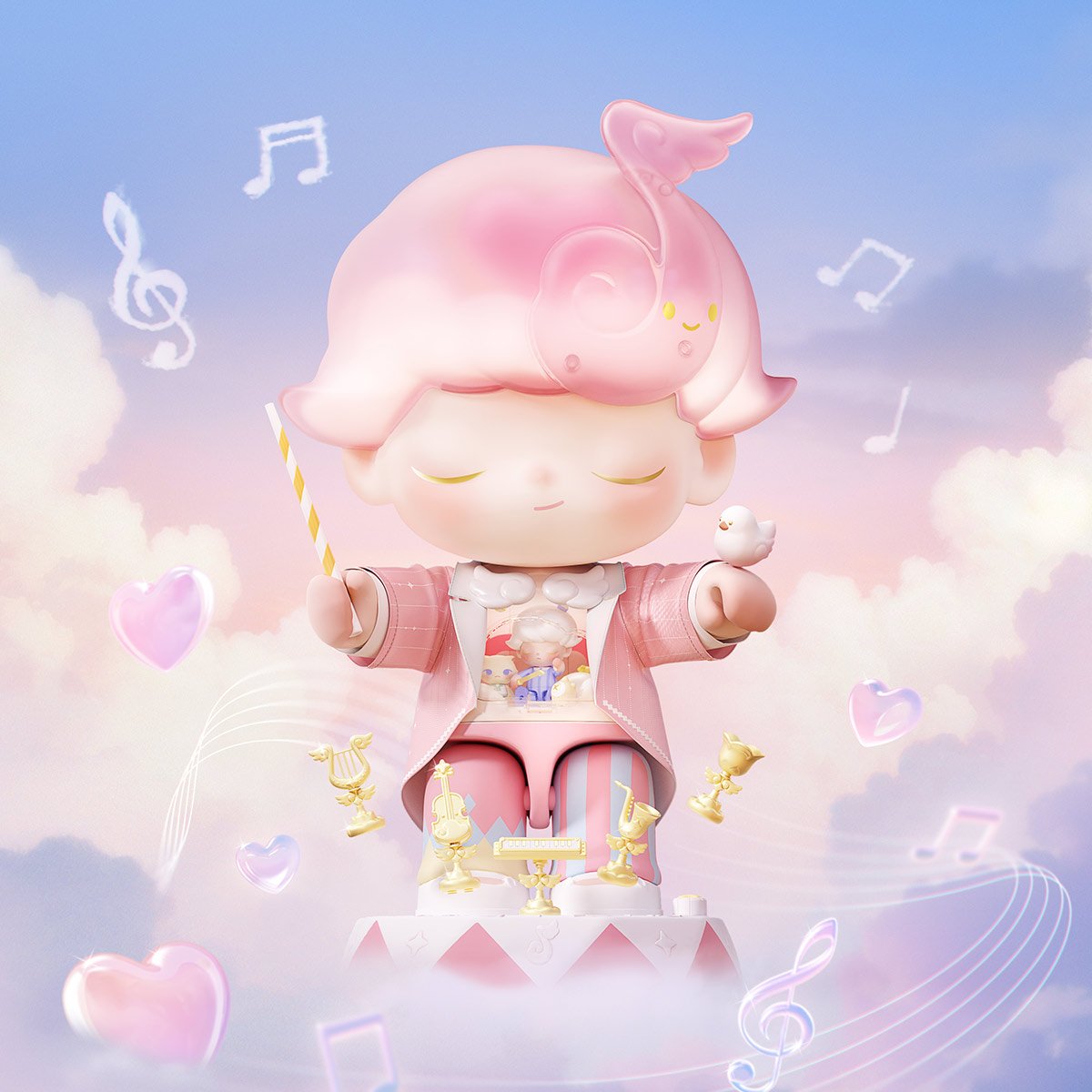 DIMOO Dream Melody シリーズブロックフィ ギュア 全セット DIMOO Dream Melody シリーズブロックフィギュア | ポップマート