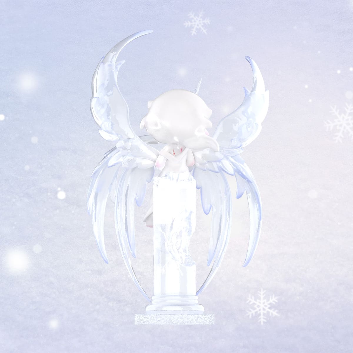 限定AZURA The Ice Wing正規品　 インスティンクトイ　セット　r AZURA The Ice Wing ビッグサイズ | POP MART (Japan)