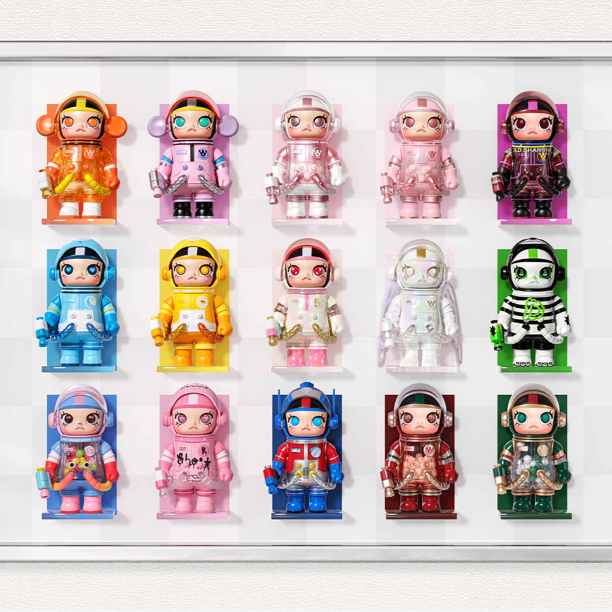 MEGA SPACE MOLLY 100％　シリーズ4 ＋おまけ１つ MEGA SPACE MOLLY 100% シリーズ4 | POP MART (Japan)