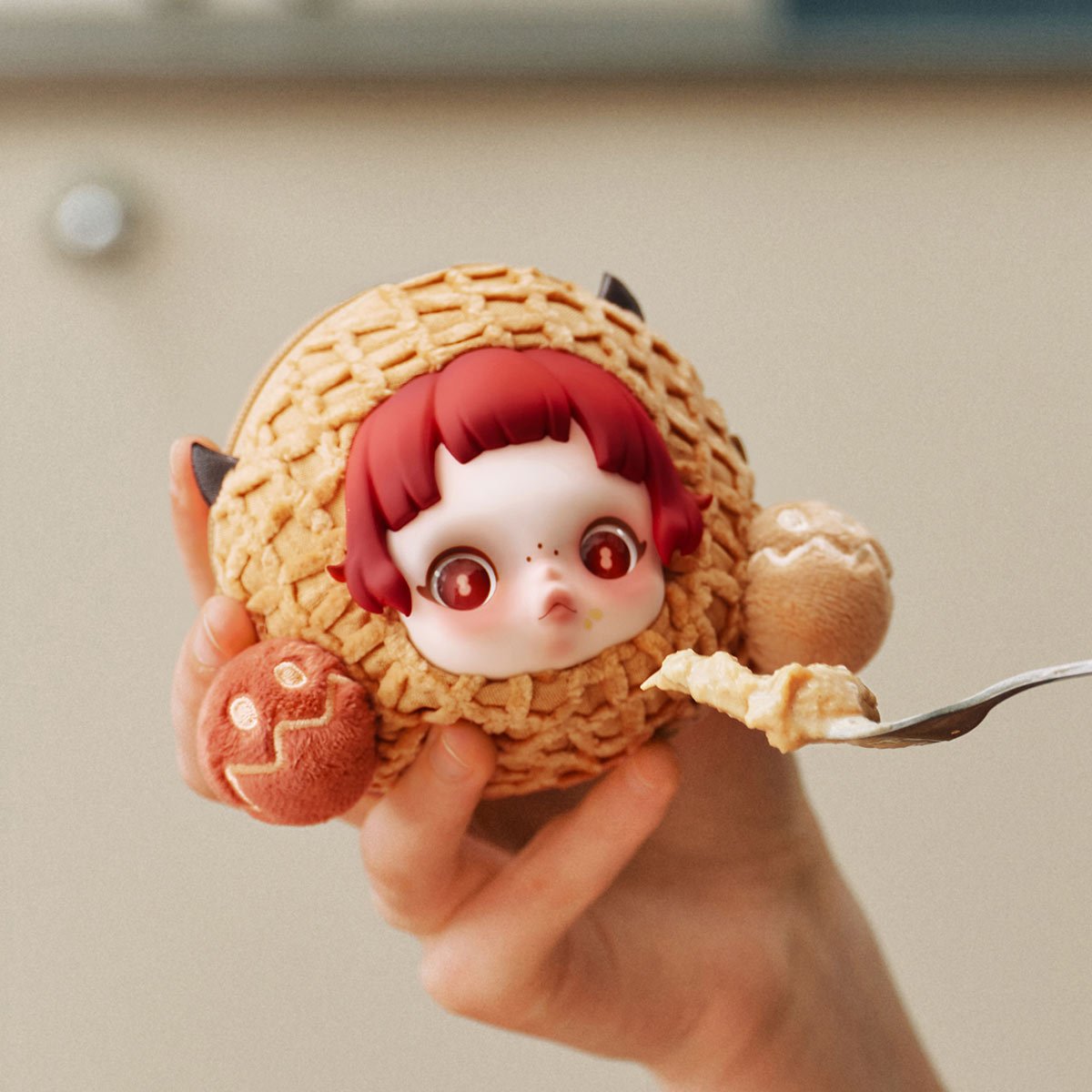 SKULLPANDA You Found Me！Series Earphone Bag-Moldy Muffin | POP