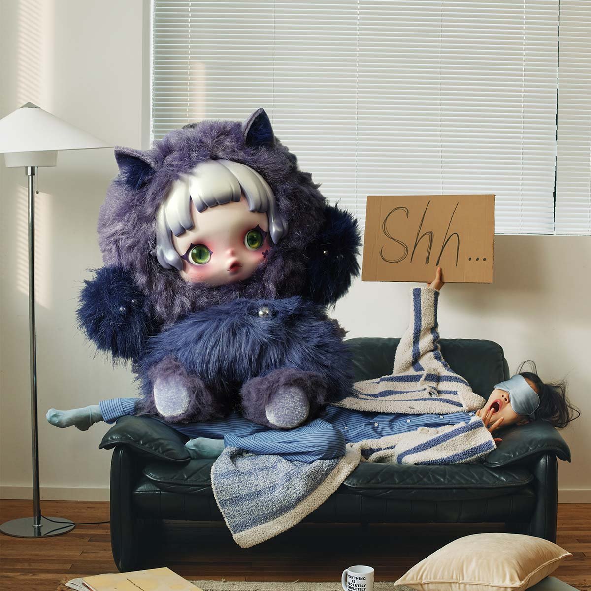 SKULLPANDA You Found Me! シリーズ ぬいぐるみペンダント | ポップマート