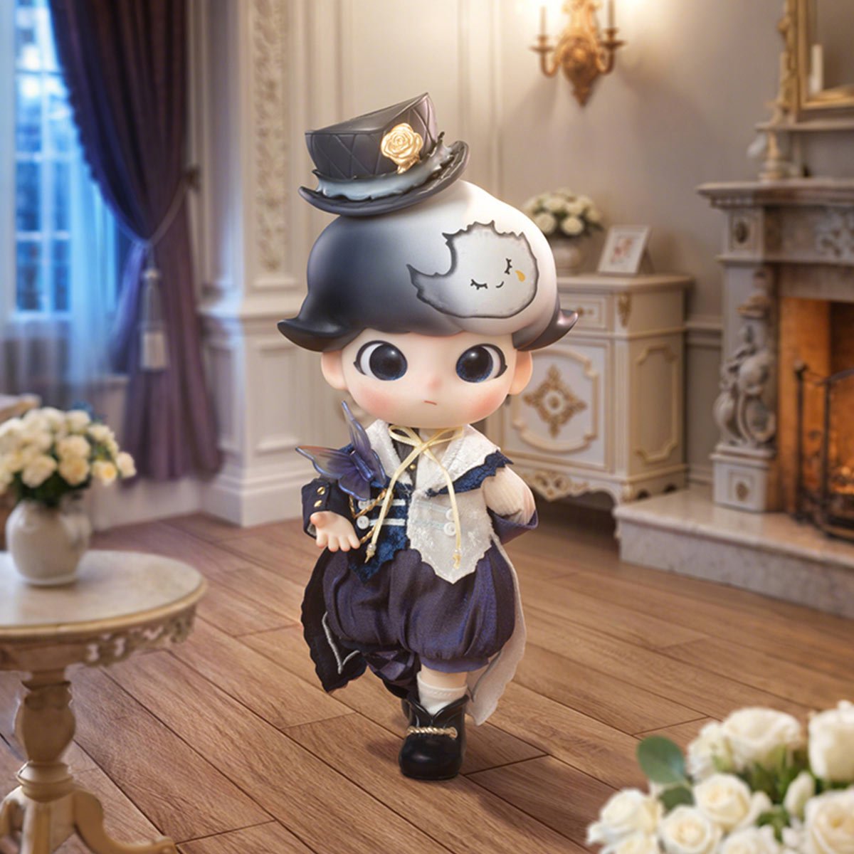 【今日だけ台風値引】 DIMOO Gentleman フィギュア DIMOO Gentleman シリーズ1/8 アクションフィギュア | ポップマート