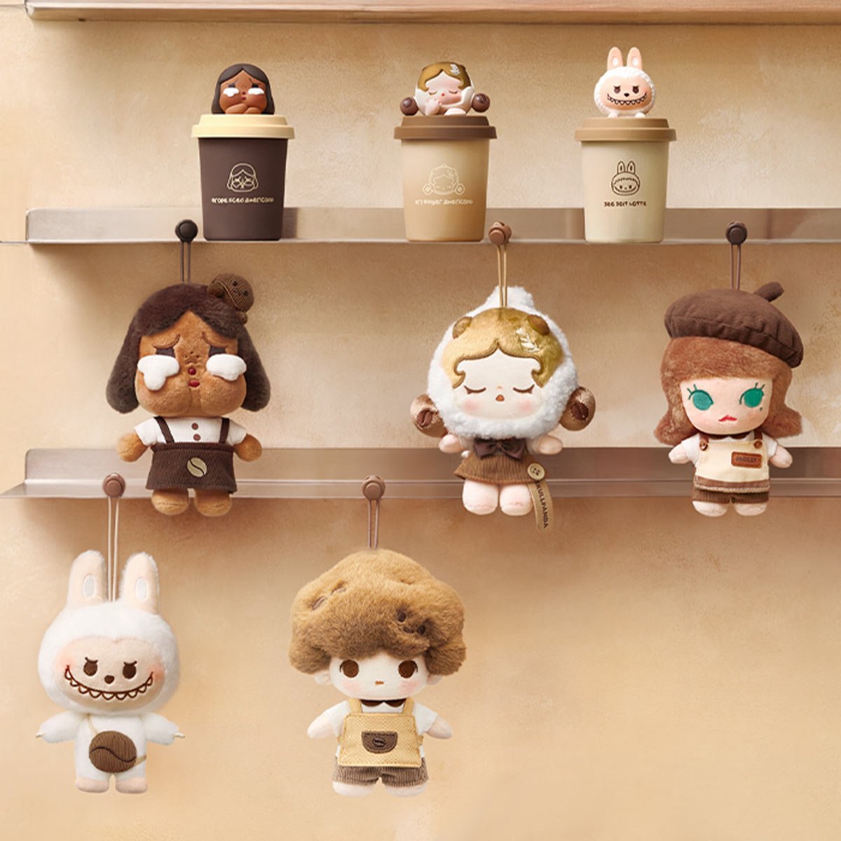 POP BEAN Coffee Factory Series-Plush Pendant | POP MART (Singapore)