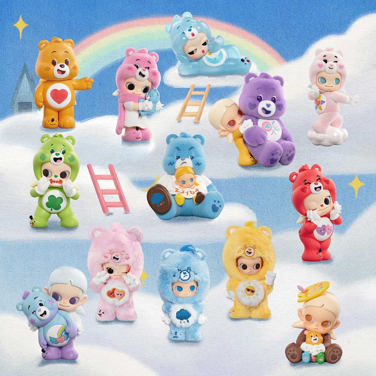 POPMART ジィシーガ　Zsiga×Carebears シリーズ Zsiga × Care Bears Series Figures | POP MART (Singapore)
