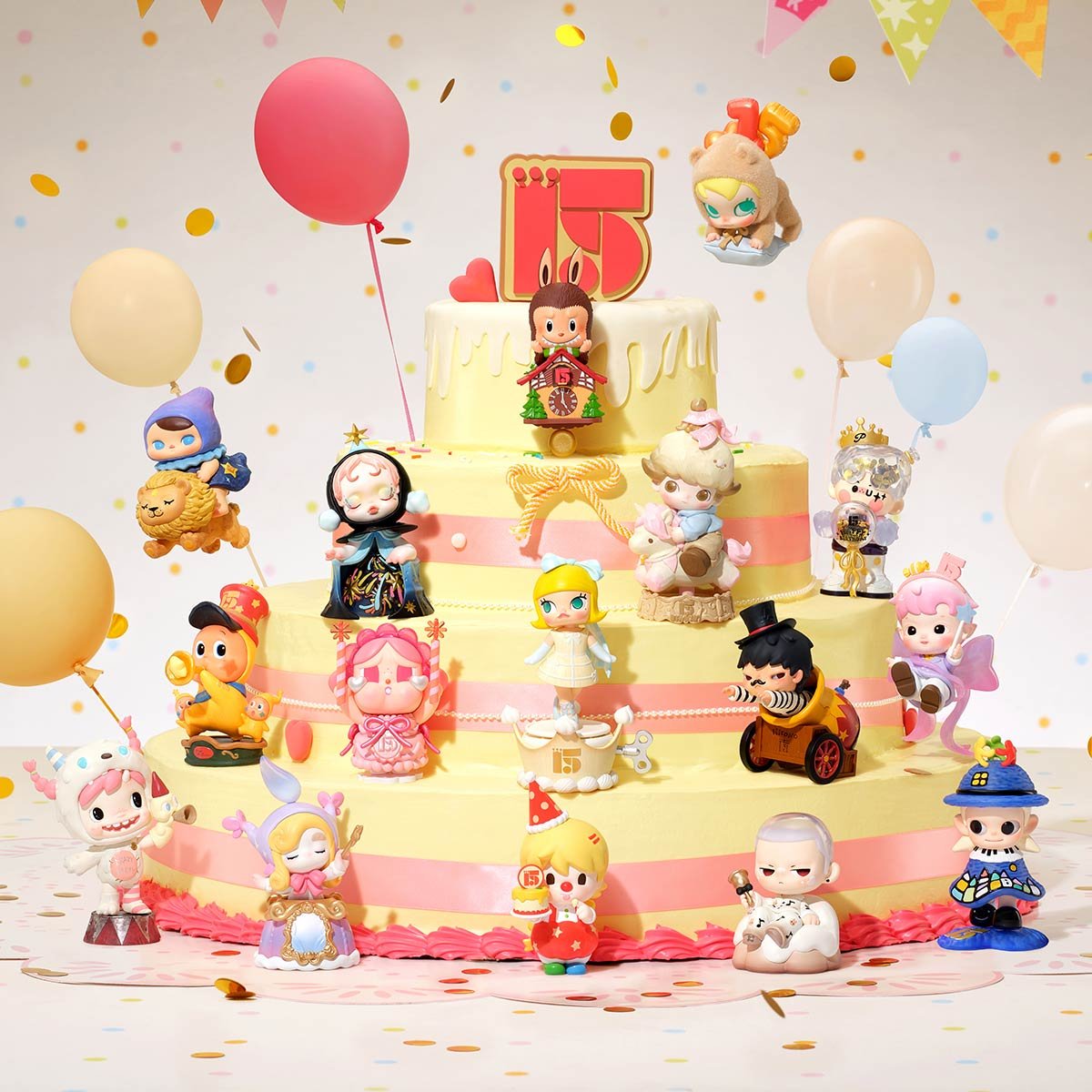 Celebrating POP MART 15th Anniversary シリーズ | ポップマート
