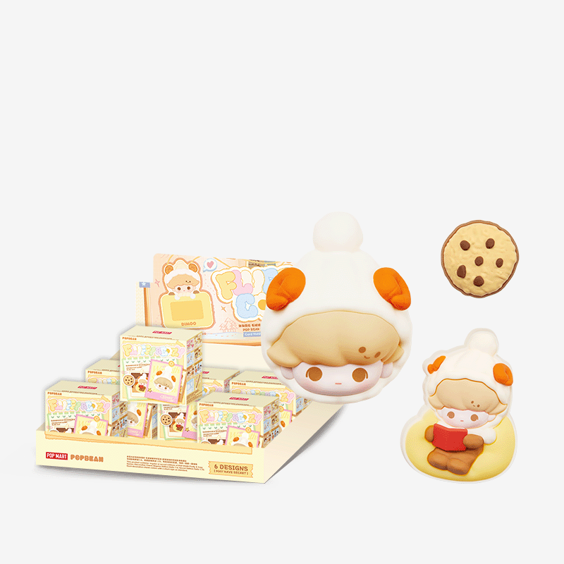 POP BEAN Fluffy & Cozy シリーズデコレーションチャーム | ポップマート