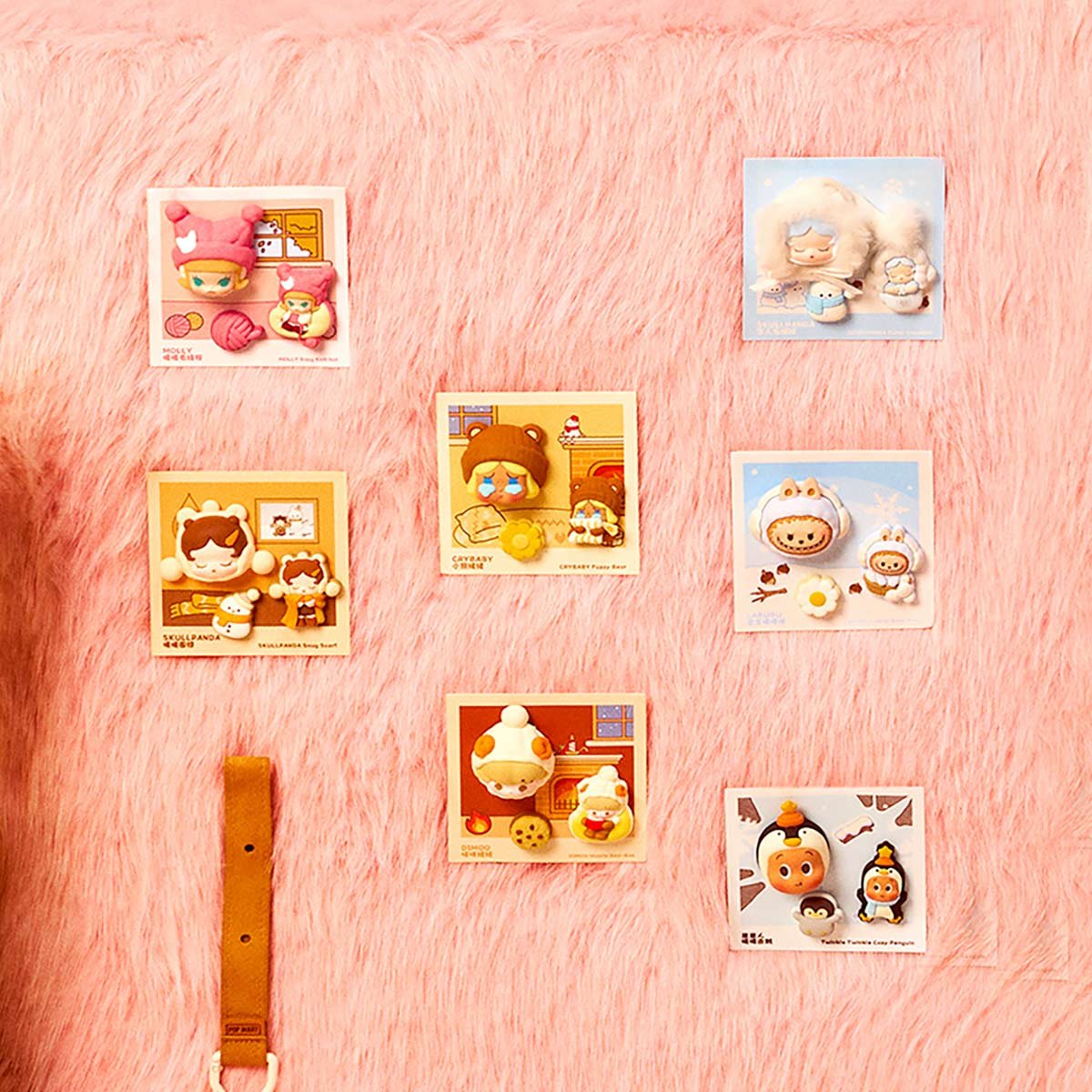 POP BEAN Fluffy & Cozy シリーズデコレーションチャーム | ポップマート