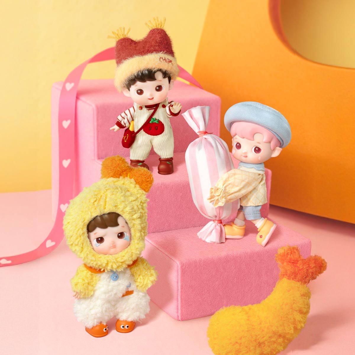 PUPUPU SEASONS フィギュアセット 6個 HACIPUPU Little Foodie シリーズ1/12 アクションフィギュア | ポップ