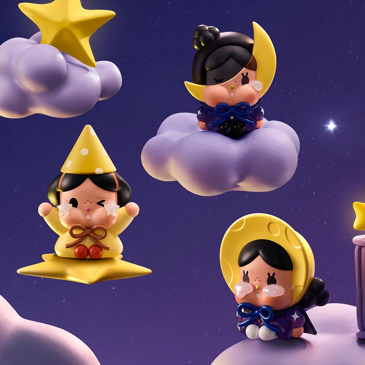 CRYBABY CRYING TO THE MOON SITTINGシリーズ | POP MART (Japan)
