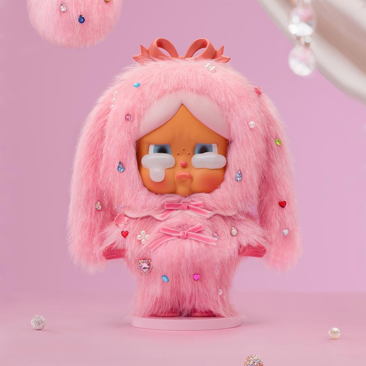 ぬいぐるみ・マスコット POP MART MEGA CRYBABY 400% Crying inPink MEGA CRYBABY 400% Crying in Pink | POP MART (Australia)