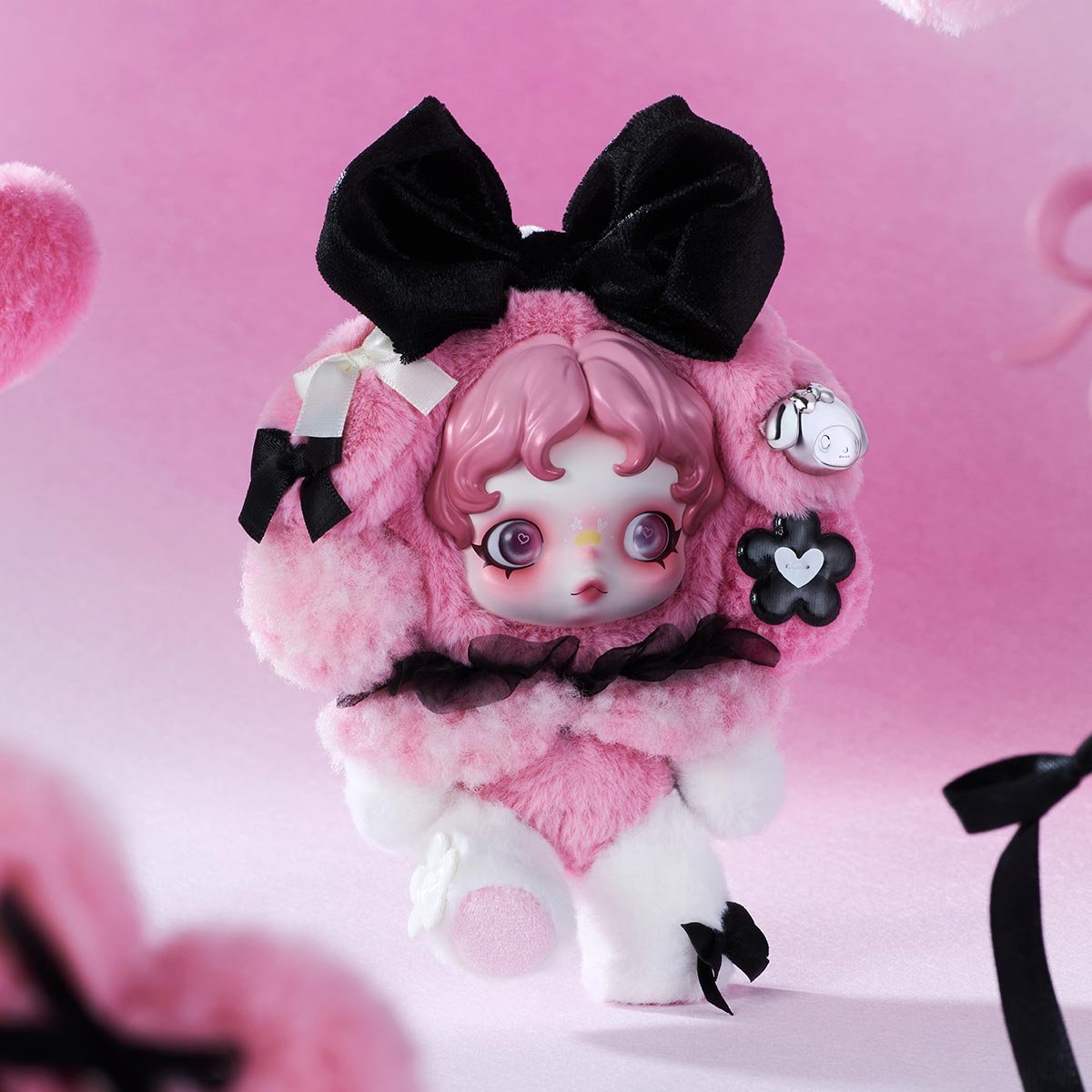 SKULLPANDA × MY MELODY ぬいぐるみペンダント | POP MART (Japan)
