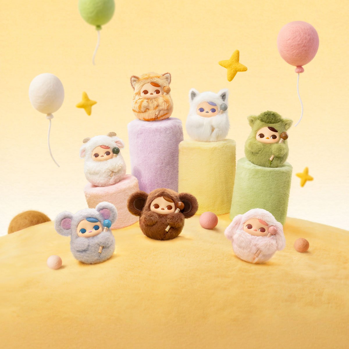 POP MART プッキーぬいぐるみペンダント☆シークレット☆ PUCKY Tap Tap Babies シリーズ ぬいぐるみペンダント | ポップマート