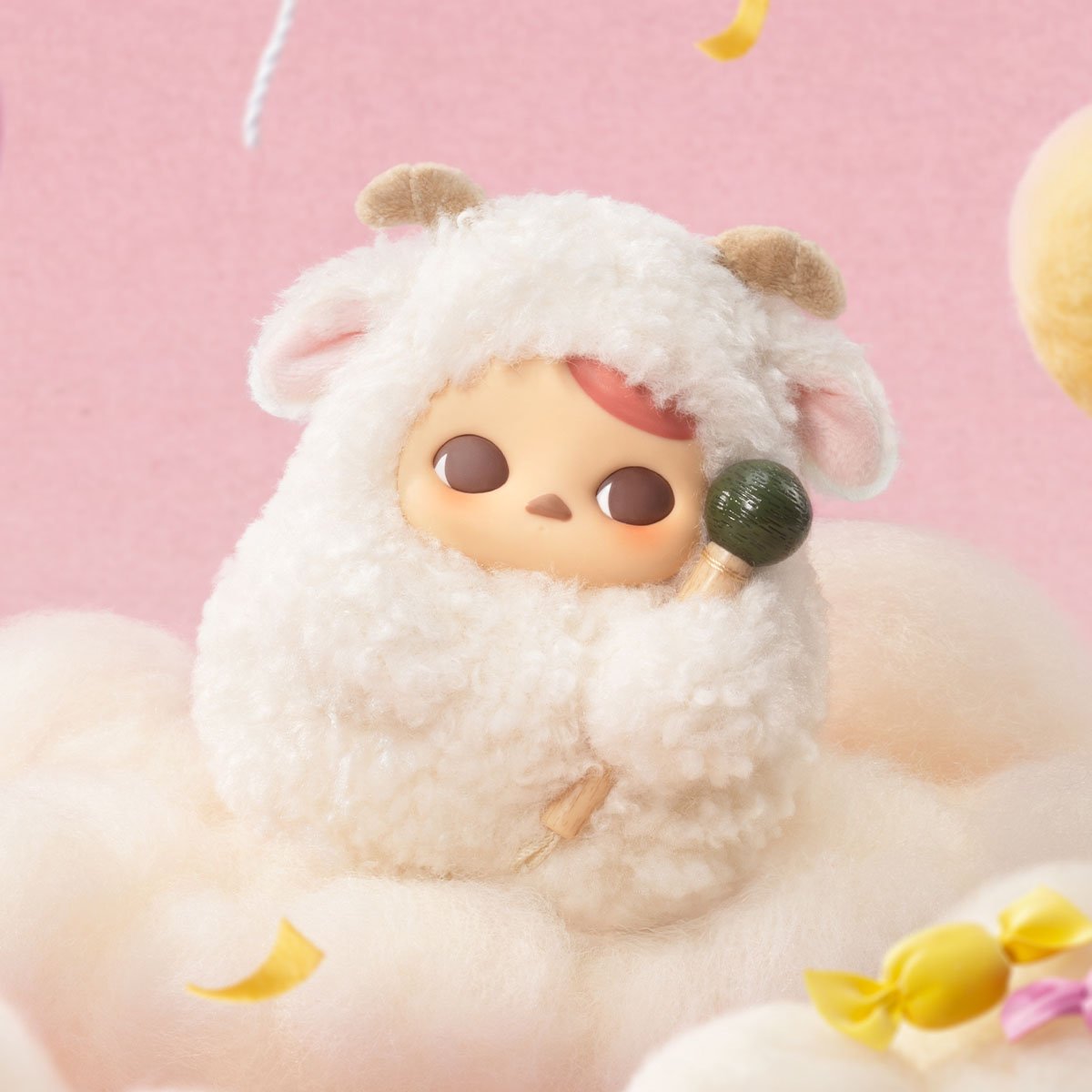 PUCKY Tap Tap Babies シリーズ ぬいぐるみペンダント | ポップマート