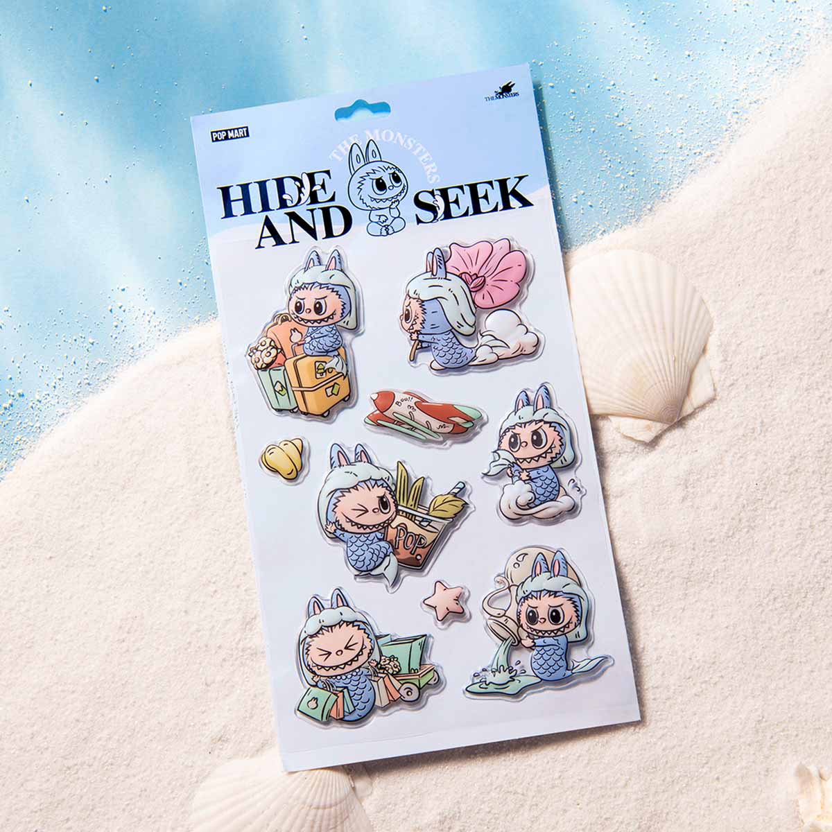 LABUBU HIDE AND SEEK IN SINGAPORE SERIES-Stickers | POP MART