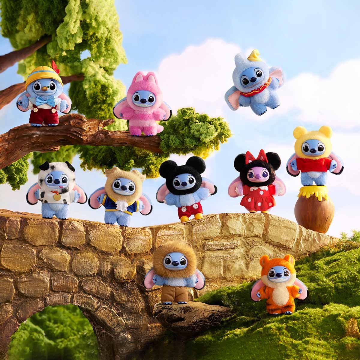 Stitch Adventure シリーズ ぬいぐるみペンダント | POP MART (Japan)