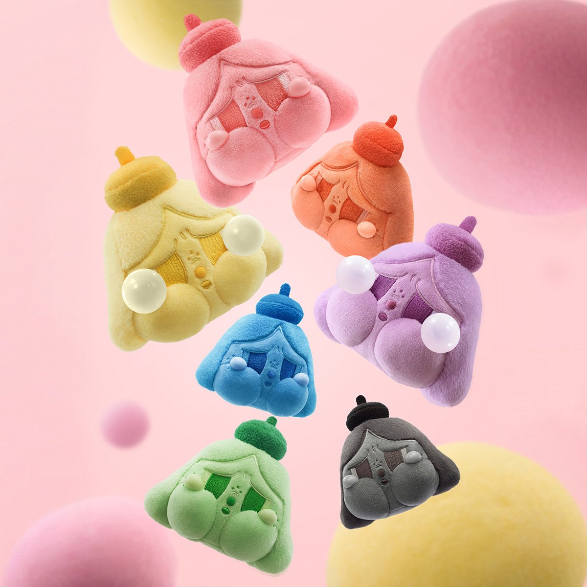 CRYBABY Tears Launch Project シリーズ ぬいぐるみペンダント