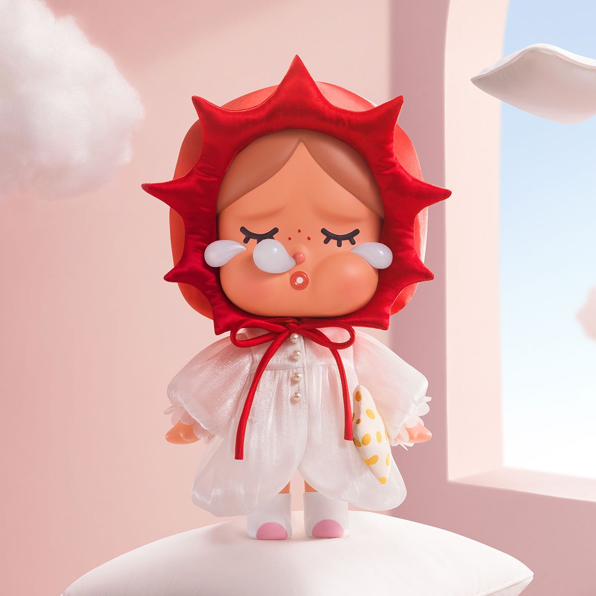POPMART Mega Crybaby400%The Missing Tail 400% MEGA CRYBABY Figure